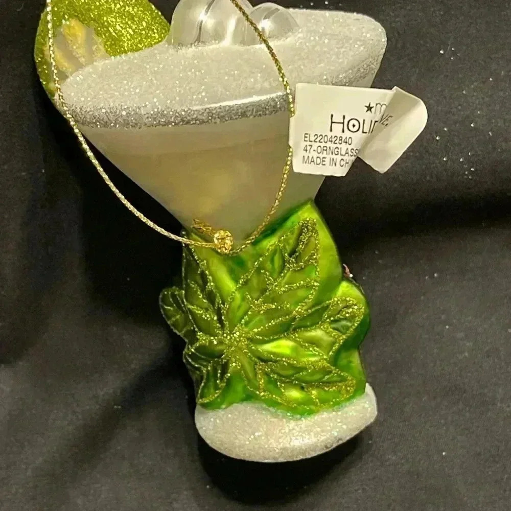 Macy’s Holiday Lane Margarita Ornament NWT 4” Tall 3” Wide - Picture 2 of 5